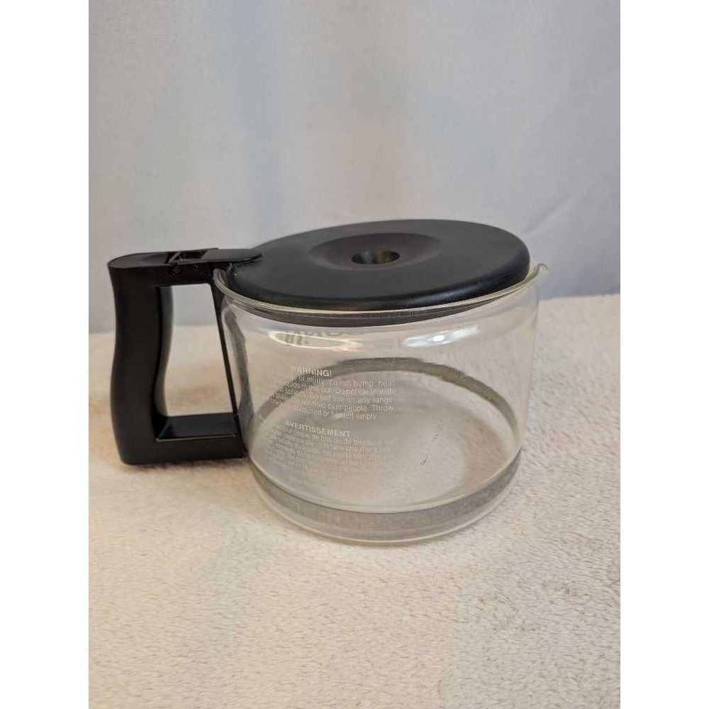 Bunn Coffee Carafe Replacement Glass Pot Lid Handle Commercial Restaurant - Picture 3 of 7